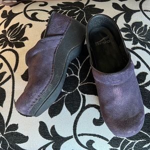 Purple Dansko Clogs
